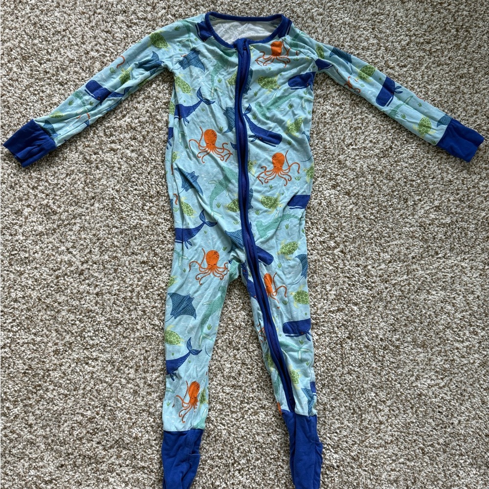 Little Sleepies Ocean Animals Zippy